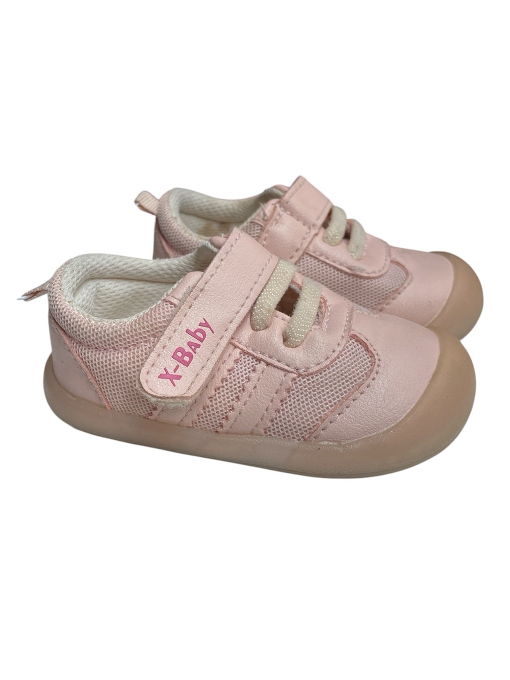 Xiaoliubao Pink Toddler Sneakers - Lightweight Casual Shoes